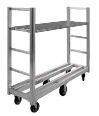 Folding Utility Cart Model Size Deck Weight Ship No. W-H-L Position Size Capacity Lbs. 96856 16 x 64 x 64¾ Unfolded 16 x 60 1500 lbs.