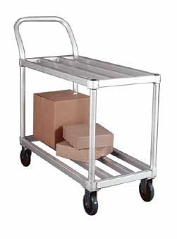 Tubular Deck Cart Model Size Weight Top Shelf Shelf Ship No W-H-L Capacity