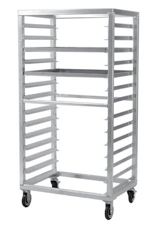 - Side loading units accommodate 9 x 26 and 18 x 26 trays. Welded reinforced gussets keep the rack square. Lifetime Guarantee against rust and corrosion, superior strength and durability guaranteed.