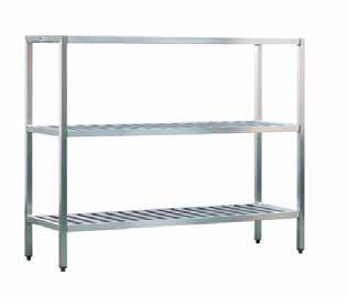 All Welded Shelving - T-Bar Series Model Size Ship No. D-H-L Lbs.