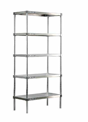 Adjust-A-Shelf Shelving - Solid Brute Series Make your unit mobile with easy to install, #C440 casters. All swivel with brakes. Can be installed any time. See page 61 for details. Model Size Ship No.