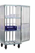 Mobile Security Cage 97621 49 x 71 x 26¾ 3 23½ x 45¾ 19