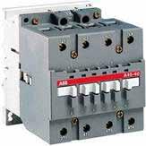 4 pole contactors : Wide band AC / DC operated New AF Contactors: 4 pole AC / DC Operated Rating at 45V AC Amps Main Contact Arrangement Auxiliary Contacts Type Code Reference Order code 5 4NO - - -