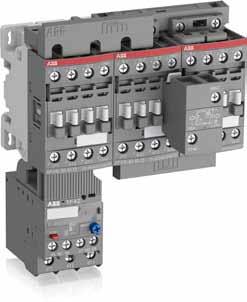 .. AF8 -pole auxiliary TF EF Overload relay Contactors and and motor protection Advanced but simple Main accessory fitting details Advanced but simple Many configurations of accessories are possible