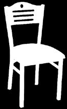 Uph., Solid, Veneer 44 17 17 30/33 77E Chair Black Powder BVS, Uph.