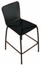 Textured Black Mesh 16 95 Chair w/ Arms Textured