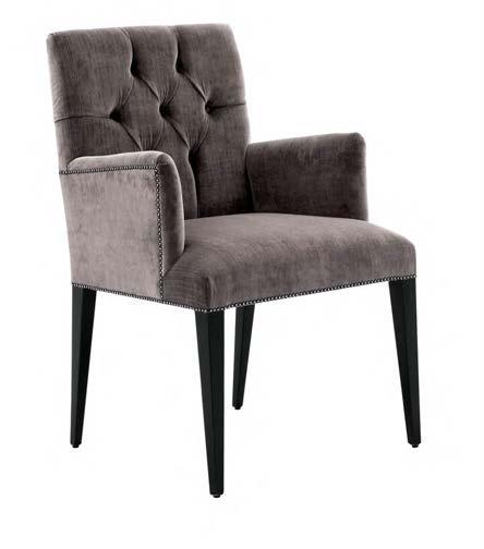 Cleofe 12/0683 and 12/0684 Upholstered chairs,