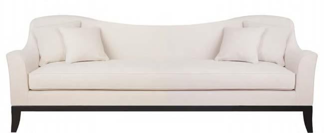 Nine 12/0688 and 12/0689 Sweeping lines sofa, available in two