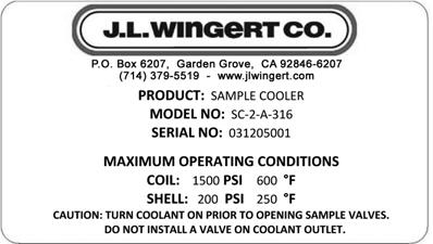 Wingert s equipment is designed and built with safety in mind. However, proper installation and operation can increase your overall safety.