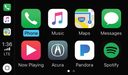 3 Place the power of your iphone in your dash with Apple CarPlay integration, which seamlessly connects your iphone with the car s built-in display and controls, so you can make calls, access your