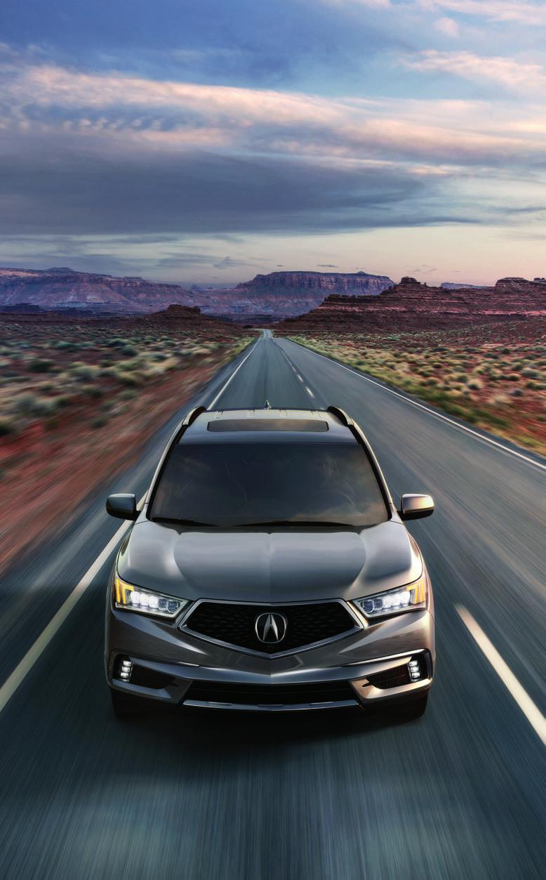 6 \ DESIGN The MDX is a performance SUV.