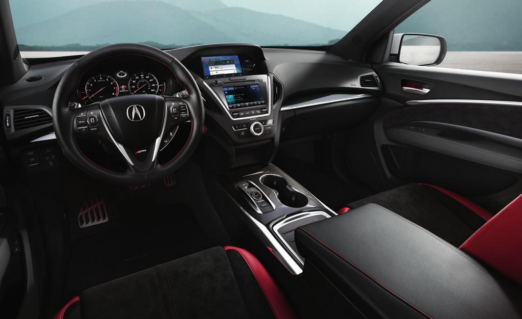 a-spec A-SPEC INTERIOR STYLE It s an attention to precision that s furthered through an exclusive A-Spec steering wheel, complete with race-inspired paddle