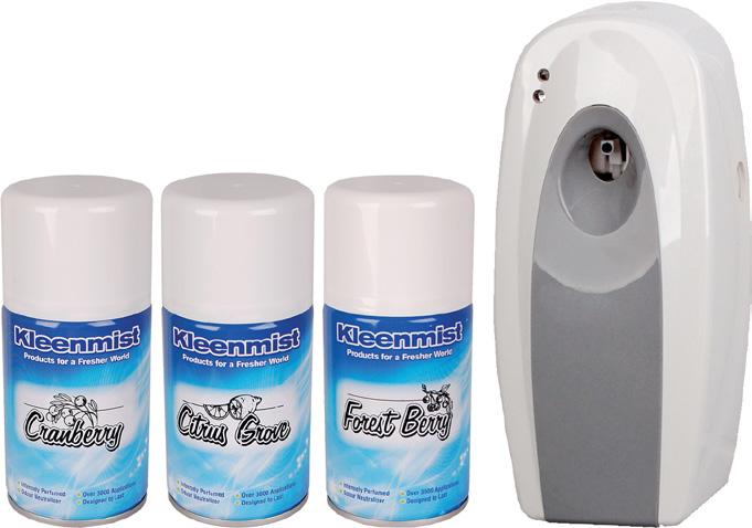 With a choice of fragrances, this tried and tested odour suppression system has the ability to neutralise odours with immediate effect 24 hours a day.