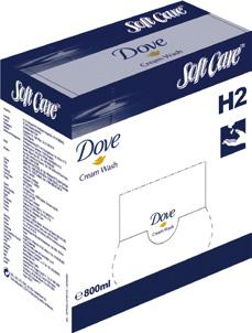 99 Liquid Soap Approx 1,000 shots per cartridge 4 Soft Care Line Dispenser for all Soft Care Line 800ml