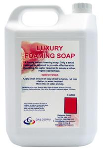 22 6 Luxury Foaming Hand Soap GLFOAM 2 x 5Ltr 14.56 7 Dispenser, 0.