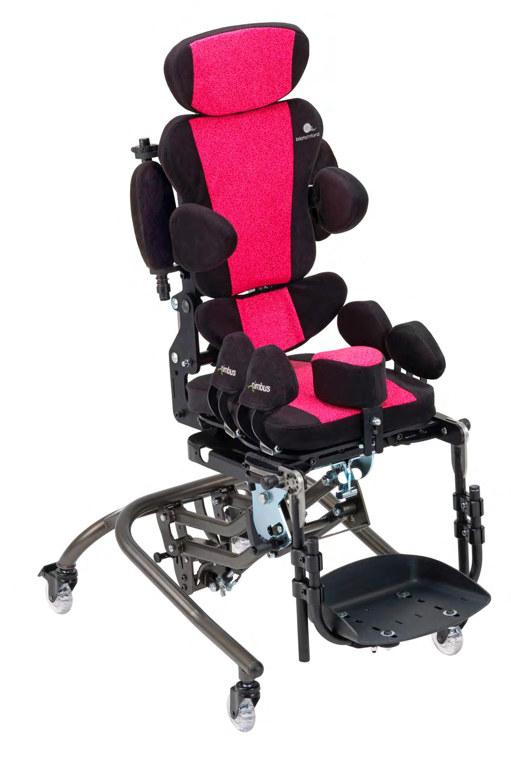 Options include a standard, curved or anti-roll headrest. The back rest is curved to meet the contour of the body for improved comfort.