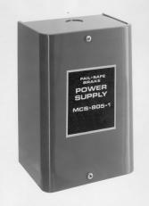 Power Supply MCS80, MCS80 The DC voltage required to release the Warner Electric ER Brake is supplied by the MCS80 or MCS80 Power Supply.