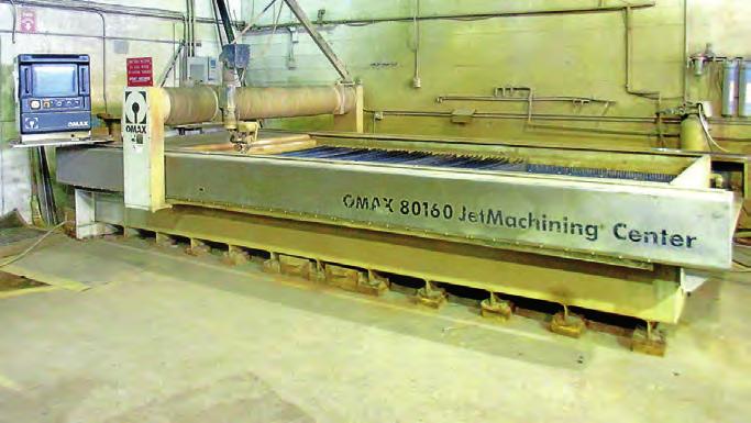 TRAILERS, & MANUFACTURING SUPPORT ASSETS 2 AVAILABLE OMAX 80160 CNC