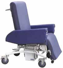 SERTAIN TM Electric Pressure Care Chair S4100 Electric Tilt In Space Seat Incorporating Multicush TM Pressure Management Gel Seating System Electric Reclining Backrest Incorporating Air Cushion