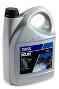102 LUBRICATION AND COOLING Coolant Volvo Penta coolant gives vastly superior corrosion protection with special additives for aluminum protection. It is suitable for both gasoline and diesel engines.