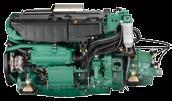 67 liters 4 cylinders, In-line 132-221 kw / 180-300 hp* Rating 4, 5 D6-series 5.