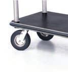 vertical retaining bar for Birdcage luggage carts