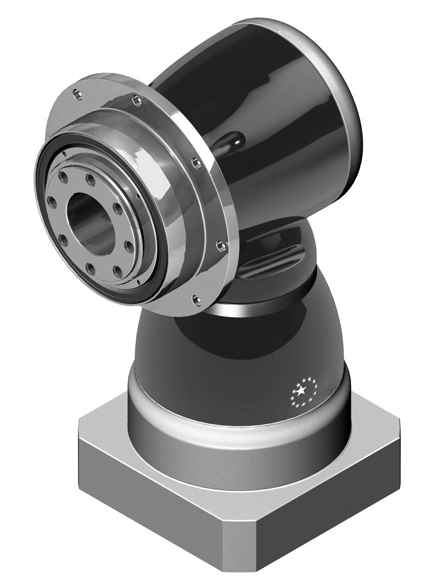 KH Hypoid Series Precision Range Steel Compact hypoid gearheads Steel & aluminium construction ISO 9409 output flange with through bore 7