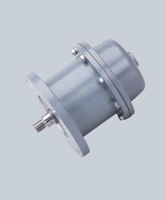 (at MH F 100 Housing: Al-alloy spray painted. Piston rod made of stainless steel. Guide bushing with self-lubrication. Piston rod rotating.