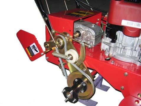 Adjustments & Repairs 1. Be sure that Mower Blade Drive Lever is disengaged and both Brake Latches are locked. FIG2 2.