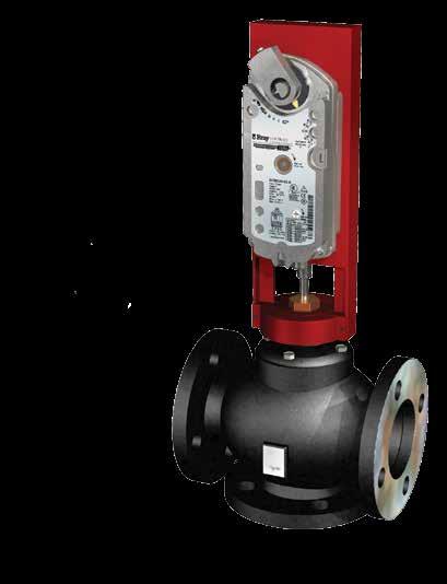 Features Globe Valve 2-Way & 3-Way Assembly Features: DG Series Automated Applications for Building Automation, Temperature Controls, HVAC Two-Way and Three-Way Assemblies Chilled Water Hot Water