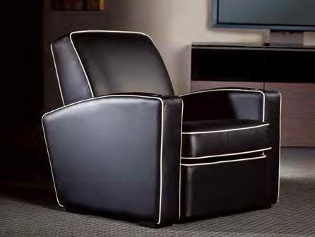 It s low seat back enables a full surround sound experience, making this the perfect audiophile listening chair.