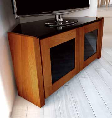 CHAMELEON CORNER AV CABINETS Accommodating smaller spaces, our Corner Cabinets open up possibilities in a