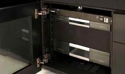 Compatible with Synergy System & Chameloeon Cabinets Power Distribution Unit 1-U Rack Mounted Power Distribution Unit SA/RM/PDU Requires Rack Rails, see page 90.
