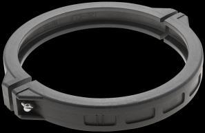 PRODUCTS INLINE SIGHT GLASS Size: 1 1/2" - 3" Material: PVC- clear 0-Rings: EPDM FEATURES: