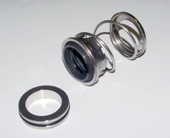 Shaft Size Most single spring mechanical seals come in two parts: The Head & the Seat. The Head is part of the spring assembly and it usually mounts on the shaft.