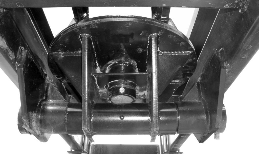 Hi-Rise Trailer Hi-Rise th Wheel Assembly Viewed from below assembly.