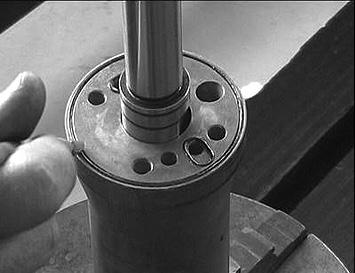 cylinder and mount the O-rings. 7.