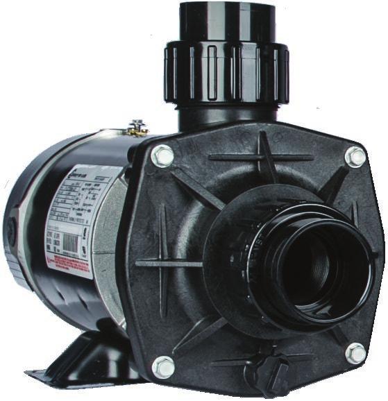 NON-CORROSIVE TRANSFER PUMPS - S SERIES FEATURES Non-corrosive plastic construction and stainless steel for components in contact with liquid Motor shaft is completely insulated from any contact with