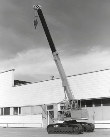 that can be mastered: High-quality components without over-engineering Long life cycle and high value stability 1978: TX10 telescopic crane Your top benefits: Green Efficiency Save fuel- Reduce
