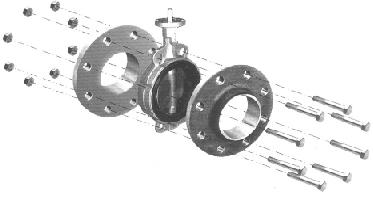 WIRING DIAGRAMS Floating Control (V5422L) Fig. 7. Remounting the valve Bolting The following table lists the number (n) of bolts and nuts required for mounting.