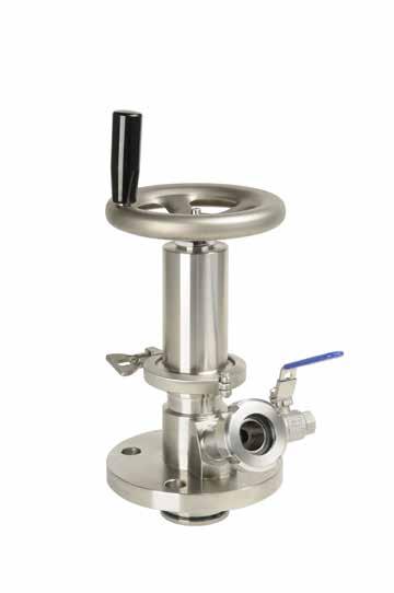 Oyster Sample Valve The Mucon Oyster Sample valve is the ultimate solution for extracting powder samples from an array of process machinery (such as listed below) without breaking the vacuum/pressure