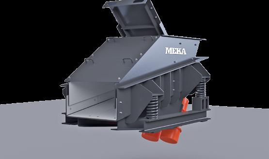 UNDER BIN VIBRATING FEEDER A WIDE VARIETY OF APPLICATIONS FOR CONSTANT FEEDING OF CRUSHERS AND SCREENS