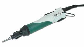 ELECTRIC SCREWDRIVERS ELECTRA SLIP CLUTCH SERIES High-speed performance For quick and consistent assembly and disassembly Maximum ergonomics and convenience Offers a combination of a slip clutch with