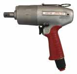 OMEGA PULSE TOOLS: UAT SERIES UAT-50 UAT-130 UAT-200 UAT-40 UAT-60SD PISTOL SHUT-OFF MODEL FREE SPEED TORQUE RANGE WEIGHT OVERALL LENGTH DRIVE SOUND LEVEL AIR USAGE rpm Nm ft-lb lb kg in mm in db(a)