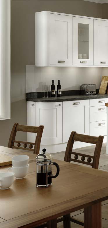 Boston Range Boston is an update on a classic shaker design, with a wider frame