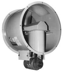 Belt Drive ACCESS DOOR A gasketed access door for inspecting propeller, interior of fan housing and duct or for servicing bearings is standard on HA42-60 (not available on HDD).