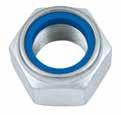 0411 8 40 Nylock Nut A2K M8 DIN 985, steel I8I, galvanised blue passivated (A2K).