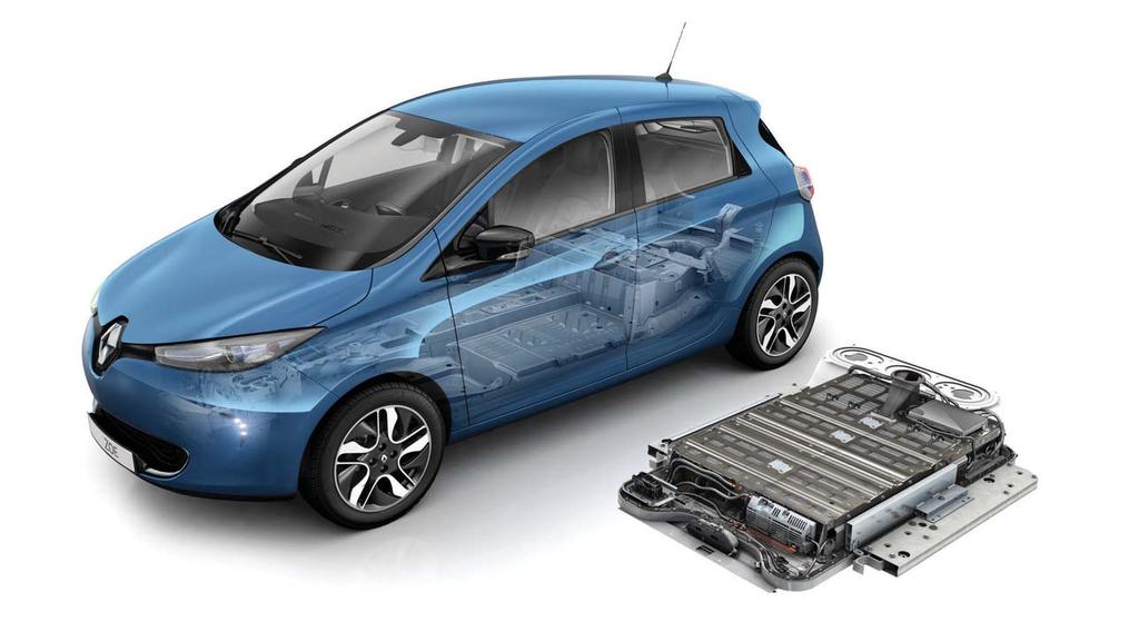Z.E. 40 battery and engine The Z.E. 40 battery, developed by Renault, features innovative technology that delivers 400km NEDC in a single charge.