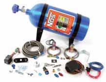 MAG15883 05-10 4.6L EFI System NOS02121 604.93 Wet system is adjustable up to 75HP. Includes exclusive Soft- Plume stainless steel Fogger nozzle, 10lb blue bottle, brackets and high flow bottle valve.