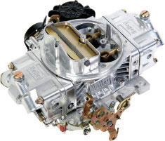 Aluminum Street Carburetors The tried and true Holley single inlet vacuum secondary carburetor is now available in aluminum.
